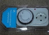Mechanische Zeitschaltuhr in Verkaufsverpackung